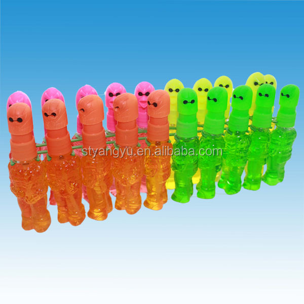 Robot and Bird Shape Syrup Spray Candy