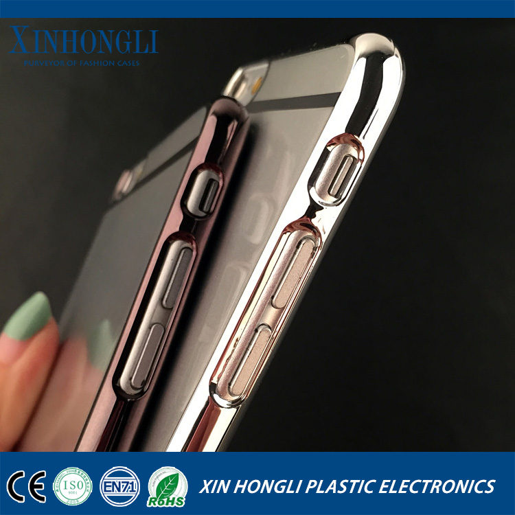 Iphone用6透明超- 薄いpc携帯電話ケースを電気めっき仕入れ・メーカー・工場