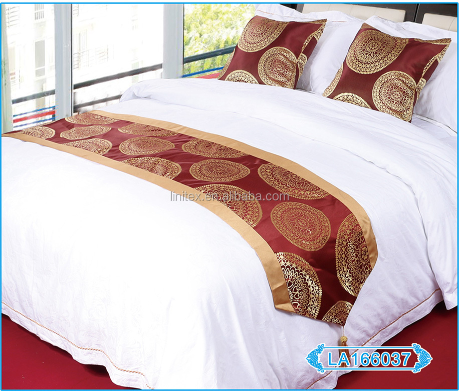 Polyester Jacquard Luxury Bed Runner,Hotel Bed Runner Buy Jacquard
