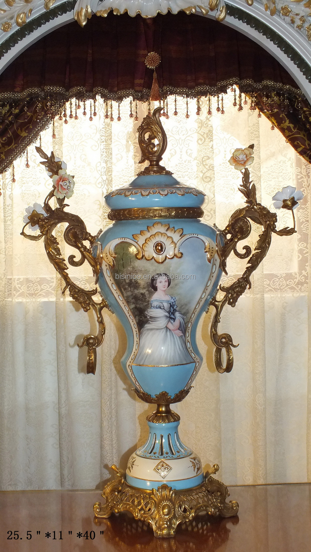 Franse barok antiek porselein huisdecoratie/luxe porseleinen ... Woonkamer deco van verklaringen