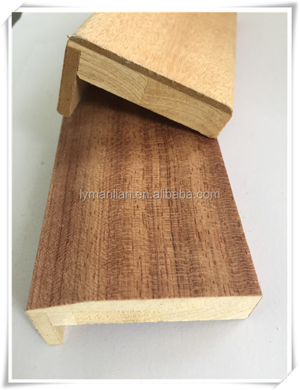 linyi baiyi wood pine wood moulding/chinese wood moulding/teak