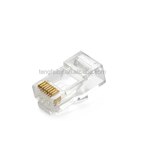 Utpシールドなしcat6rj458p8cプラグ- conectorrj45- rj45コネクタ低価格仕入れ・メーカー・工場