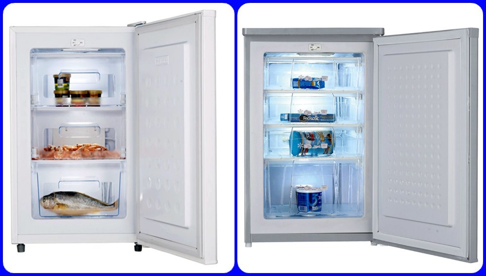 85l 4 Drawers Vertical Deep Freezer Upright Freezer Used In Home