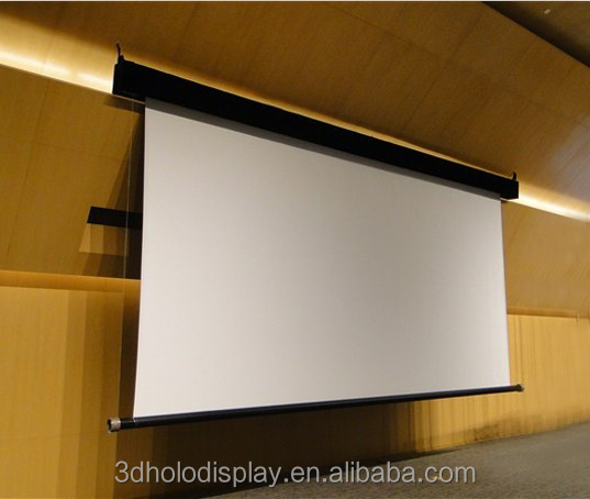 16 9 300 Inch Large Stage Electric Projector Screen Customized