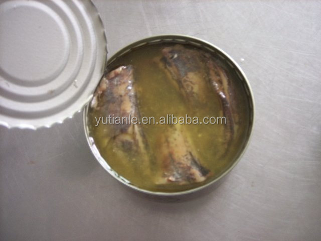 High Quality 155g KOSHER Certificate Canned Sardine In Oil