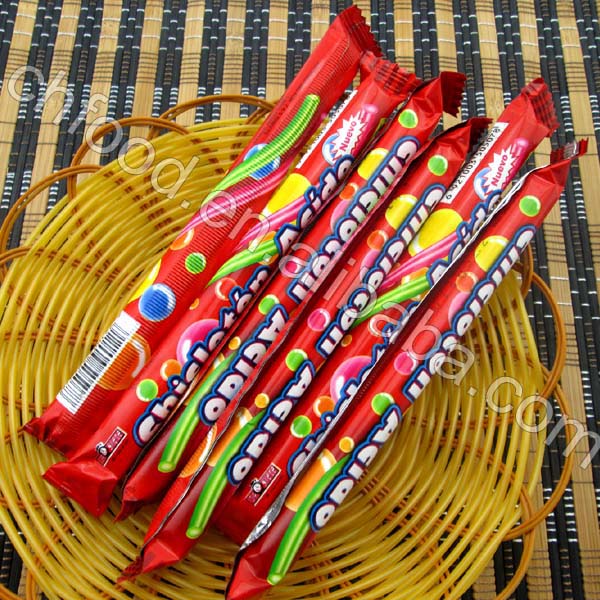 Bubble Gum Stick With Sour Powder/Bubble Gum Candy