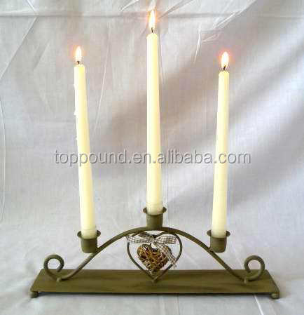 Mimbre colgante corazón 5 vela stick pc porta vasos candelabros ...