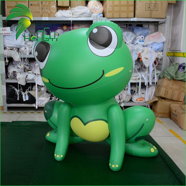Inflatable frogs (2)