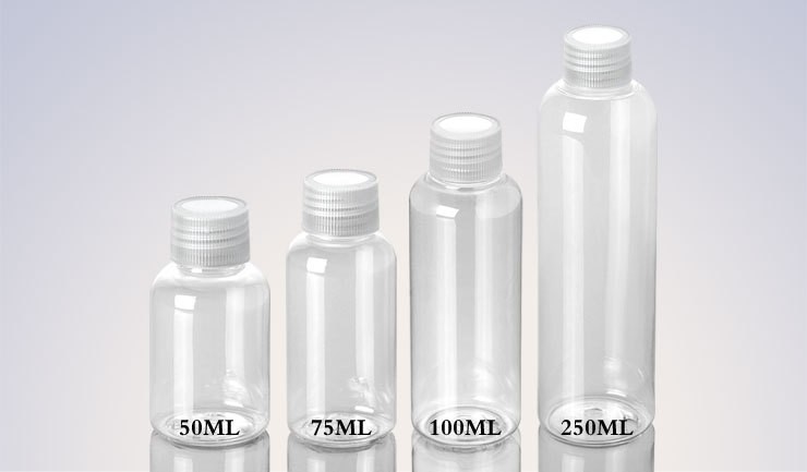 Plastic Container APET Round shape Transparente 50ml (450 Units)