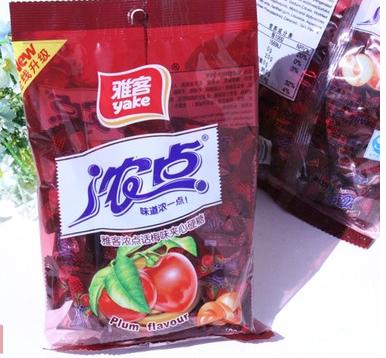 Yake 100g Nongdian series fruity filled hard candy