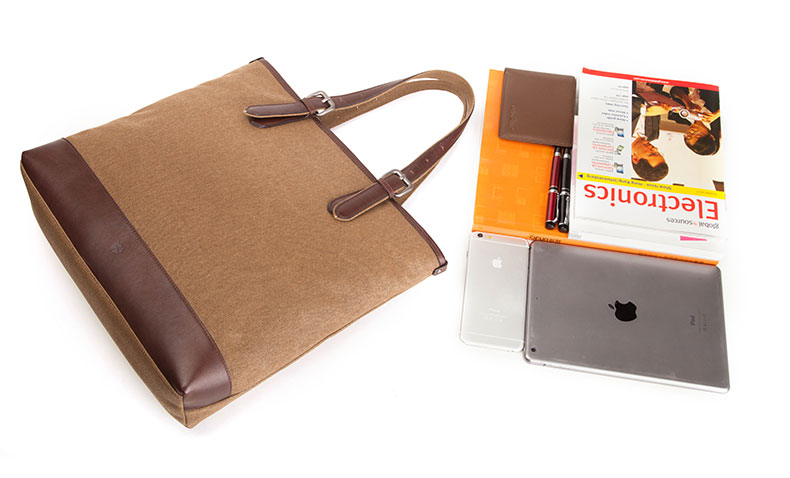 ノートパソコン用のバッグのmacbook2016thinkpad用本革と新しいデザインのキャンバスアプリiphone用仕入れ・メーカー・工場