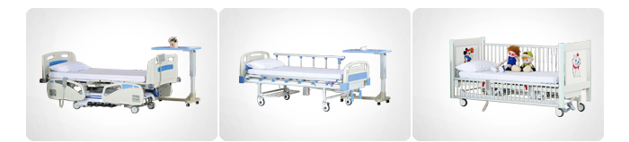 3クランク手動病院用ベッド、 調整可能な病院のベッドタイプ、 医療用品ための病院のベッド仕入れ・メーカー・工場