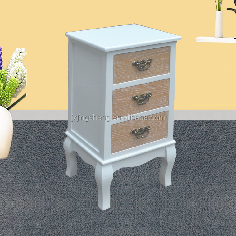3 Drawers Narrow Bedside Table And Chest Of Drawers Bedroom