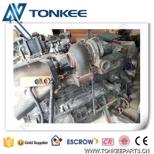 original used PC400-7 PC450-7 SAA6D125E-3 complete engine assy (5).jpg
