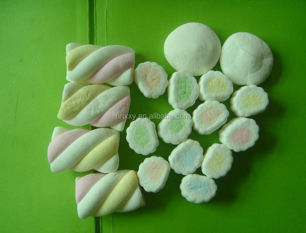 flower shape marshmallow cotton candy