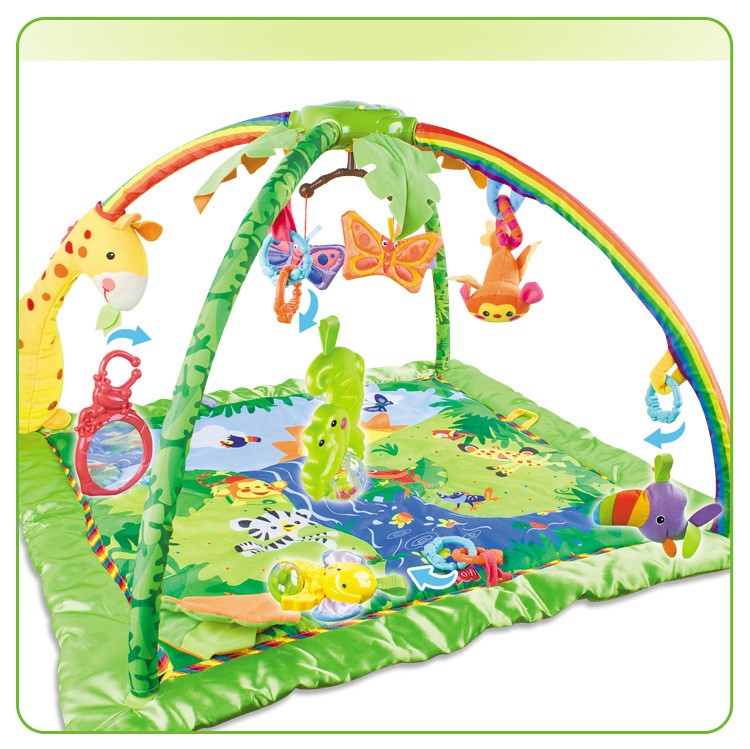 Best Gift Music&sound Baby Kid Plastic Gym Play Mat Buy Play Mat,Kid