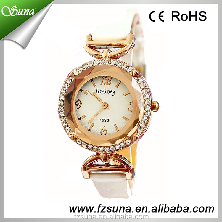Best Price Women Diamond Fashion Leather Watches Hong Kong Buy