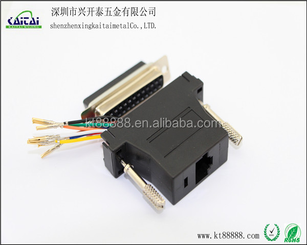 rj45db25pinオスアダプタ仕入れ・メーカー・工場