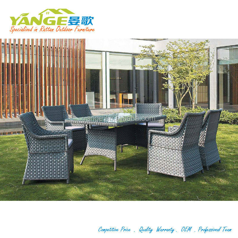 Polyethylene Outdoor Furniture Leisure Garden Furniture Terrace