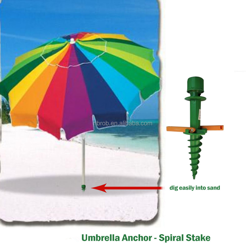 Umbrella Anchor Spiral Stakebeach Umbrella Stand Holder Buy Beach