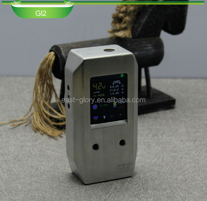 2014 newest mech mod ecig gi2 100 watt mod 1:1 clone gi2 mod high quality gi2
