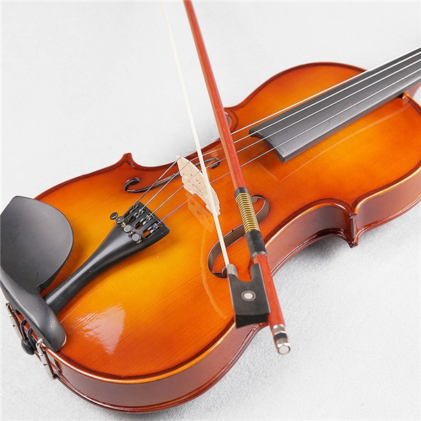 人気の学生バイオリンでダークカラーimmtation黒檀アクセサリーバイオリン4/4仕入れ・メーカー・工場