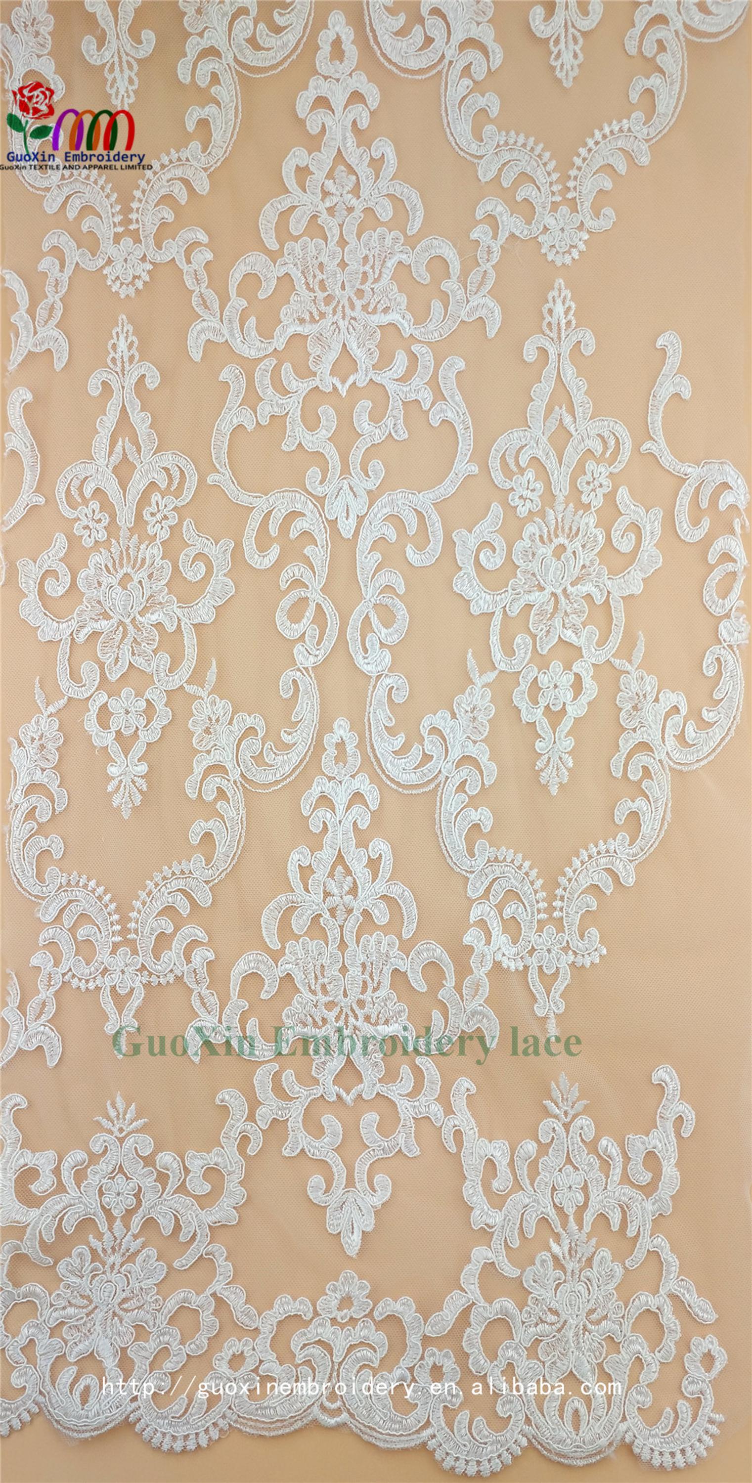 embroidery tulle manufacture wholesale wedding veil ivory lace fabric with cording (2).jpg