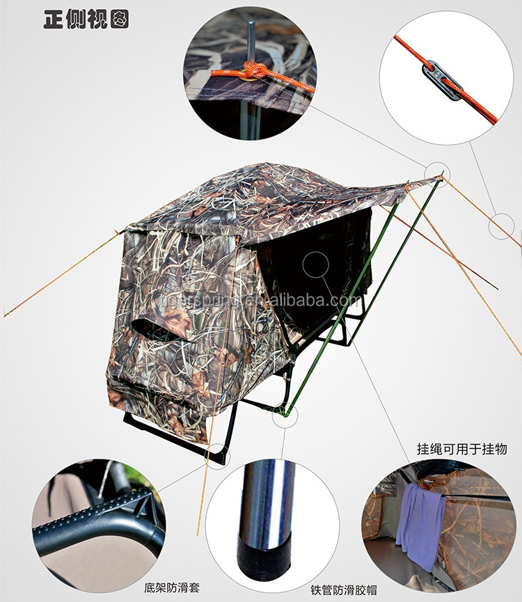 Portable Heavy Duty Folding Bed Camping Tent Buy Folding Bed Camping