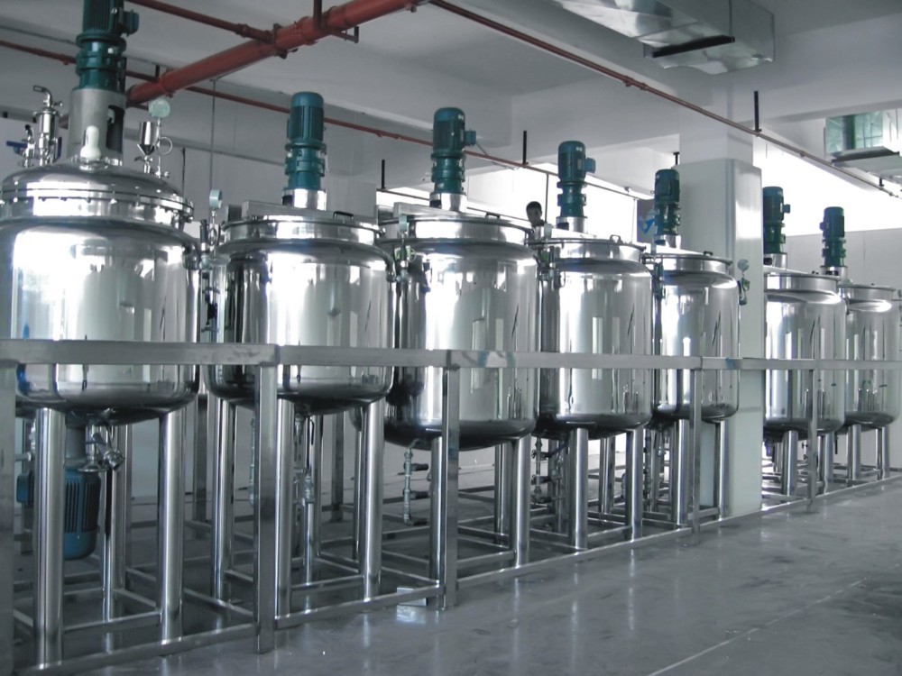 Stianless鋼混合タンクで攪拌機shmapoo、liuqid、飲料、製薬、化学仕入れ・メーカー・工場