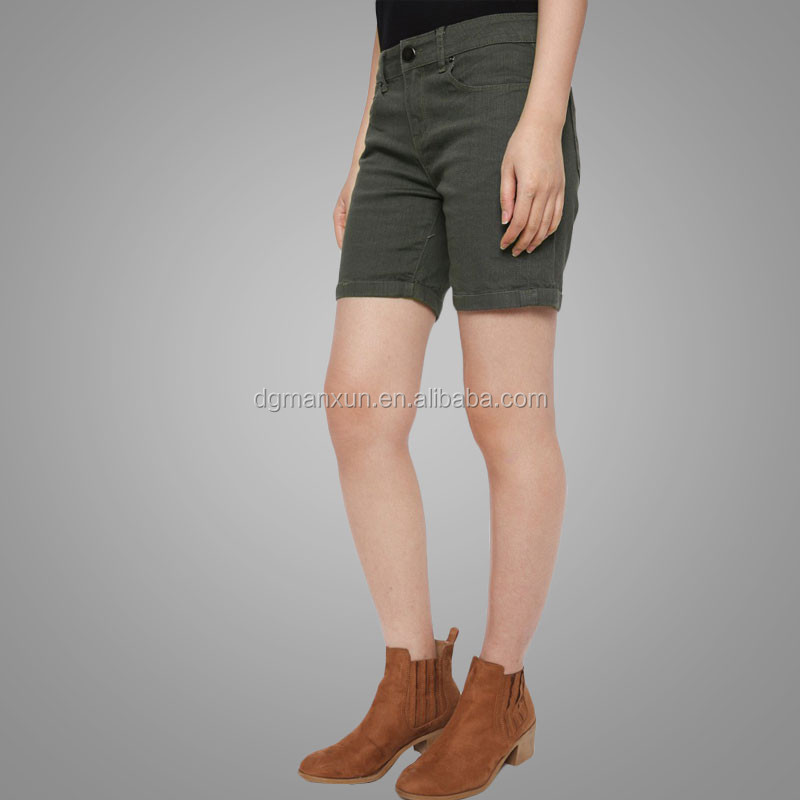 Newly design new fashion clothing women ladies short jeans pant
