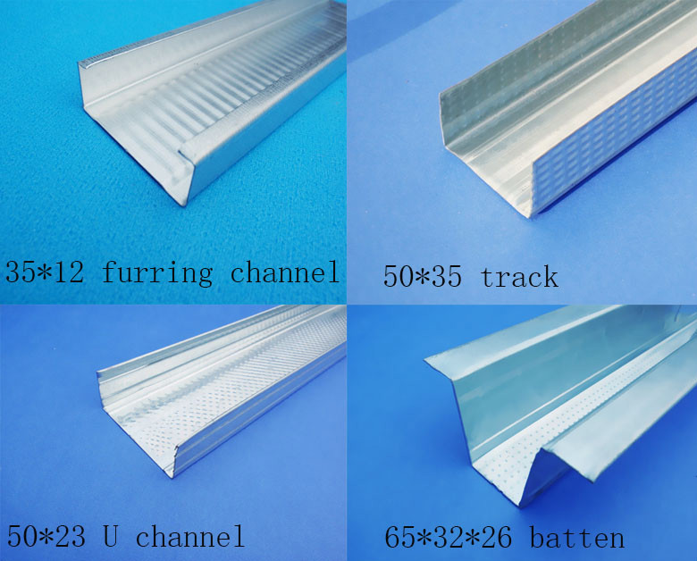 Thailand Galvanized Light Steel Keel Suspended Ceiling Furring