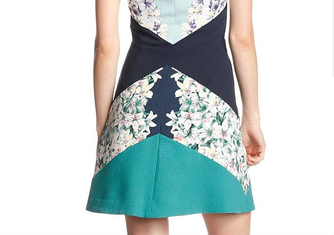 熱い販売の位置、 印刷2015夏シフォンフィットセクシーなドレスのカクテルドレスのパーティー仕入れ・メーカー・工場