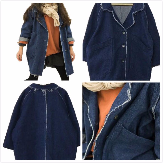 最新の衣服のための子襟エッジングボタンセーター子供服女の子の綿フロックデザインジャケット仕入れ・メーカー・工場