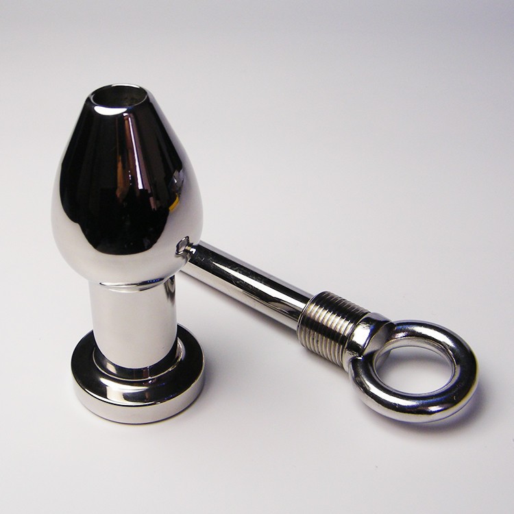 New Stainless Steel Male Female Flushable Anal Plu