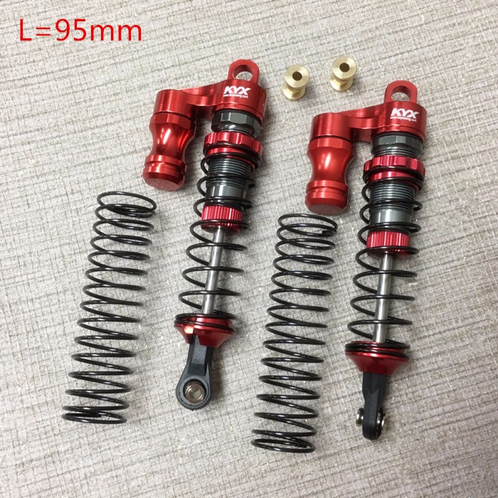 Cawd 4Pcs Full Metal 90mm C Shocks Fo 1-10 C Ca HSP GT