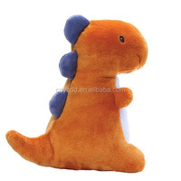 orange dinosaur plush