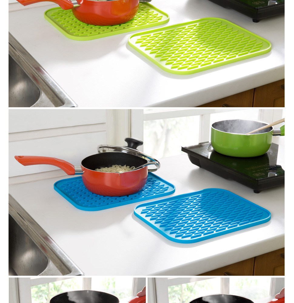 Z106 Continental IKEA dining table large anti slip mat insulated hot