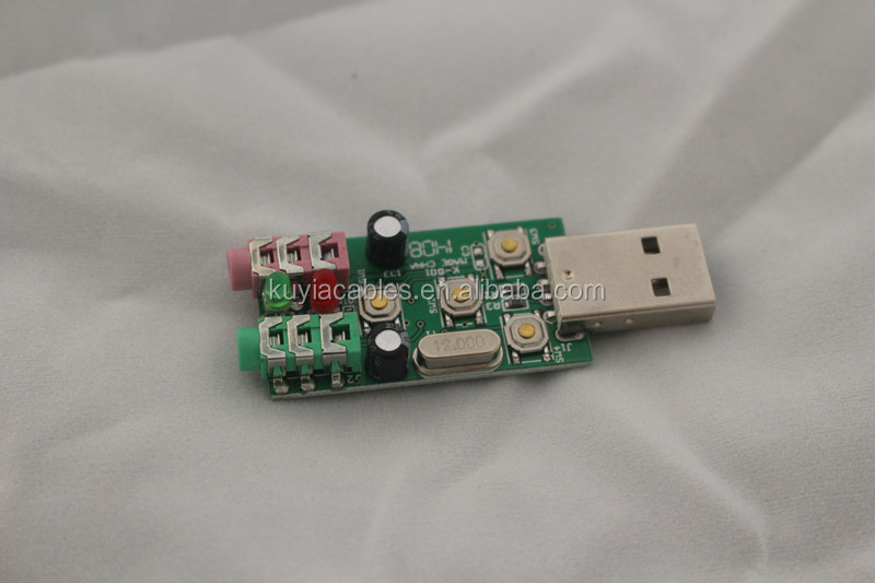 Usb外付け7.1チャンネル3d仮想オーディオサウンドカードのアダプター問屋・仕入れ・卸・卸売り