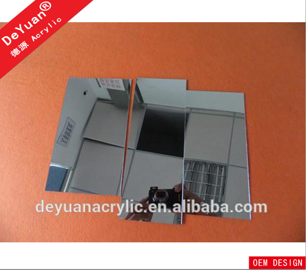 Decorative bathroom wall mirror sheet with customized shape (3).png