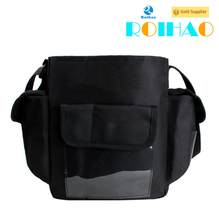 2015 Made in china oxford black simple thermal bag for lunch box