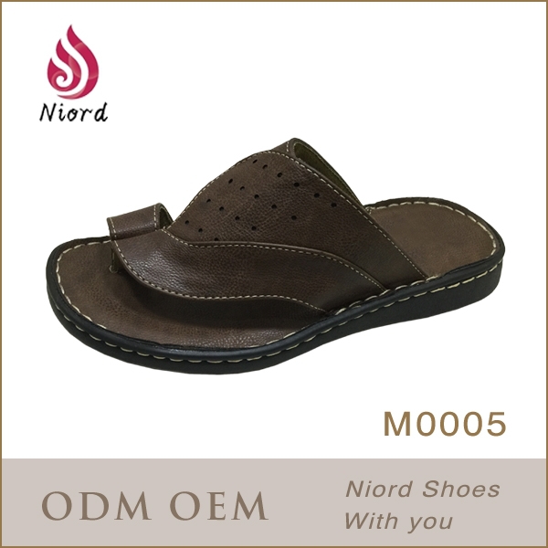 Arab men sandal sole manufacturers wholesale pu leather men's sandals