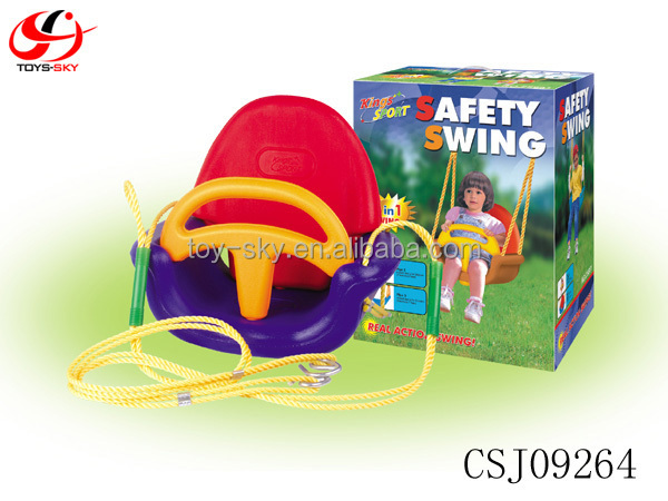 子供屋外スポーツのおもちゃプラスチックのおもちゃの子供のスイングcsj09264安全スイングセット問屋・仕入れ・卸・卸売り