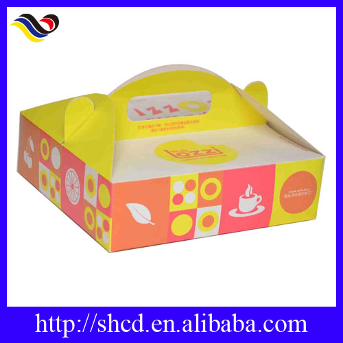 Custom Corrugated Paper pizza packing box