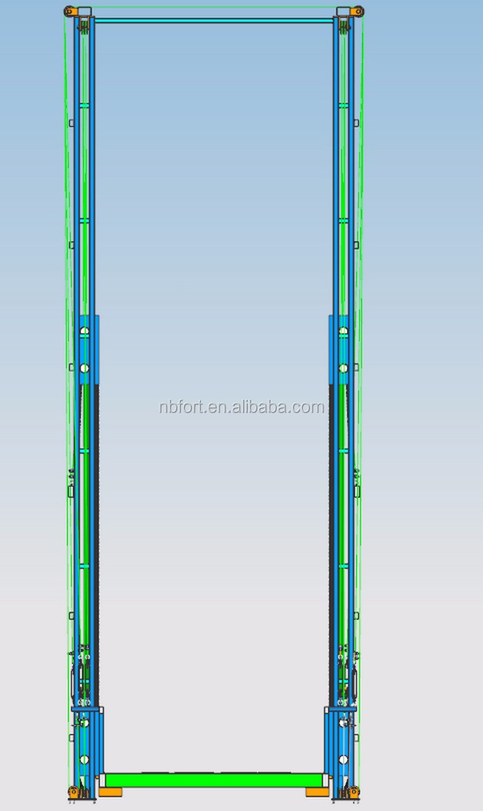 油圧伸縮垂直プラットフォーム7メートル電動リフトはしご仕入れ・メーカー・工場
