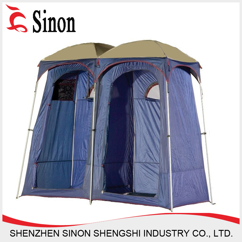 ダブルシャワーテントポータブルキャンプのトイレテント変更tent仕入れ・メーカー・工場