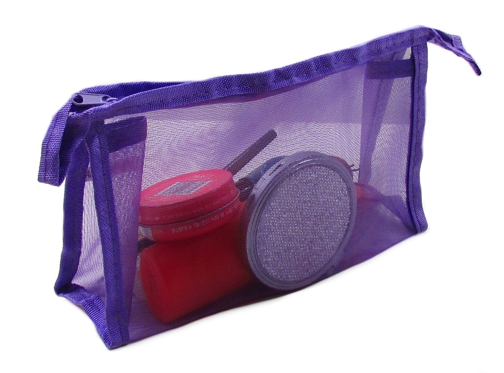 Wholesale Australia wholesale small zipper nylon mesh cosmetic bag - www.bagsaleusa.com