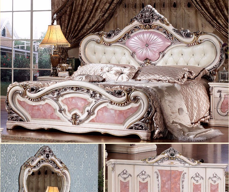 2016フランスの新しいスタイルファンシー寝室の家具セット仕入れ・メーカー・工場