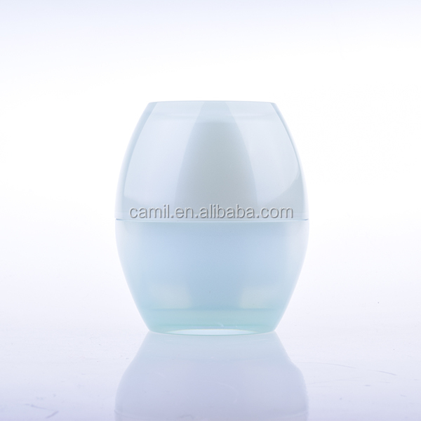 フェイスクリーム使用ピンク50mlアクリル豪華な空の化粧品の瓶仕入れ・メーカー・工場