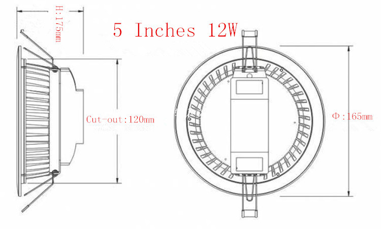 Ledcobダウンライト2.5inches/3inches/4inches/5inches/6inches/8inches/10インチ仕入れ・メーカー・工場