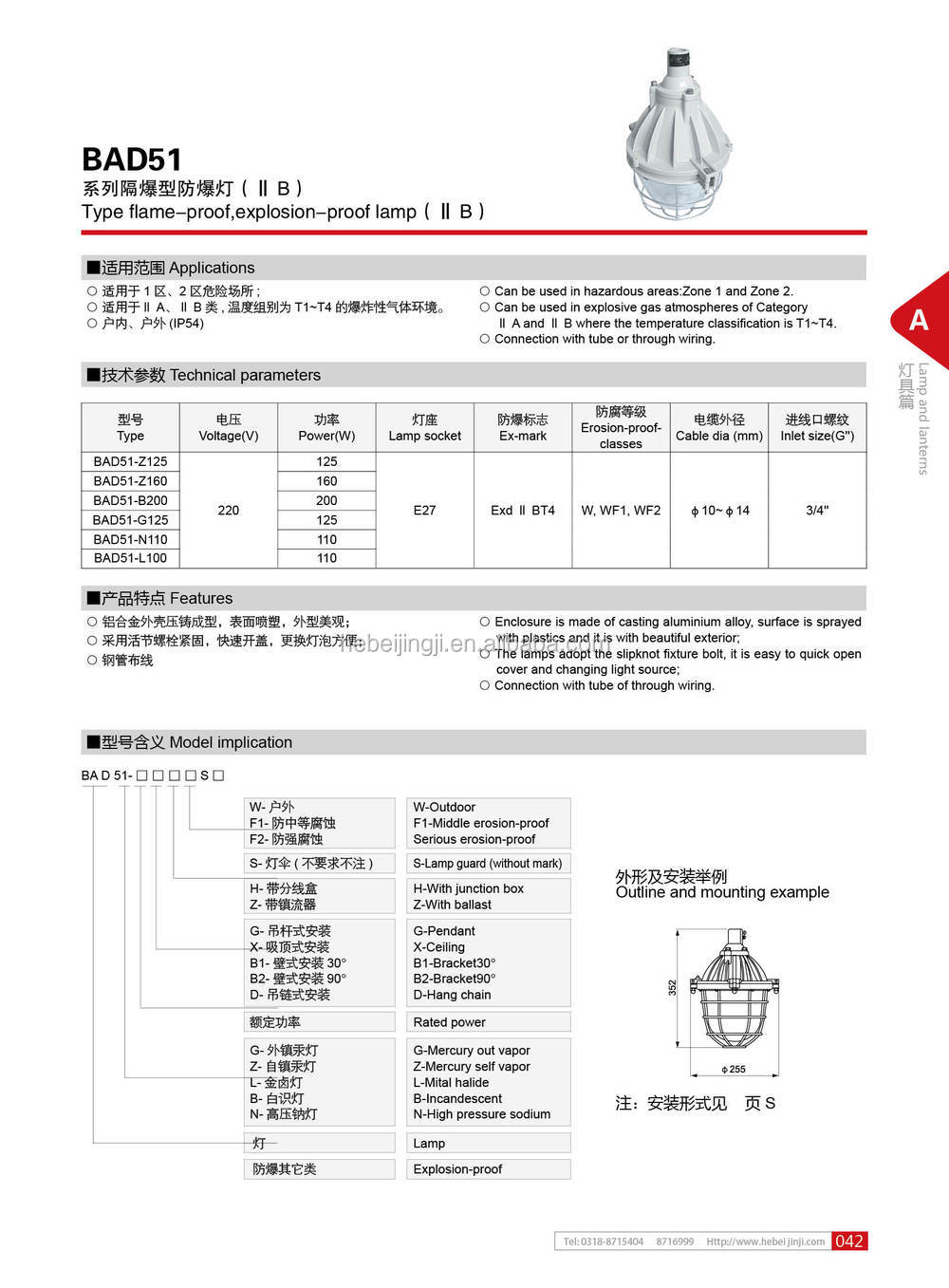 160ワット防爆ＬＥＤ- 証拠ライト熱い販売ではアメリカとオーストラリアgoogleで問屋・仕入れ・卸・卸売り